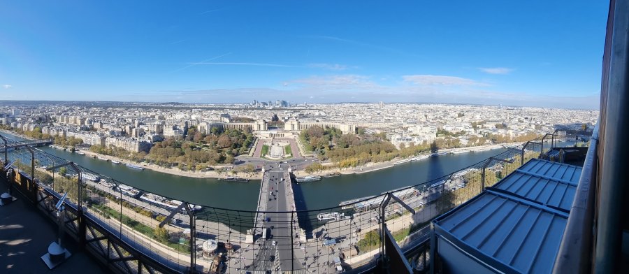 Paris-29.jpg - Blick vom Eiffelturm in Richtung La Défense