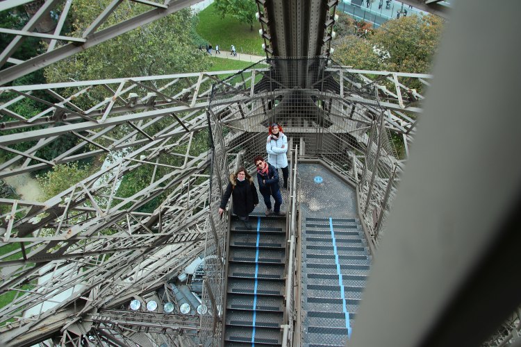 Paris-32.jpg - ... wir sind die Treppen gestiegen