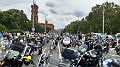 Motorraddemo im August in Berlin