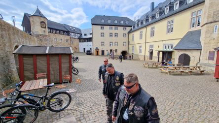 auf dem Schloss Waldeck